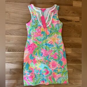 NWT Lilly Pulitzer Harper Shift Dress “sunshine state of mine”  XS